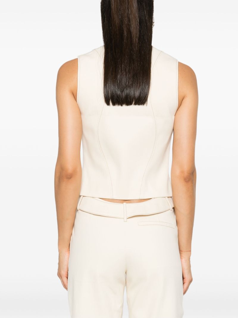 Zipped Tank Top