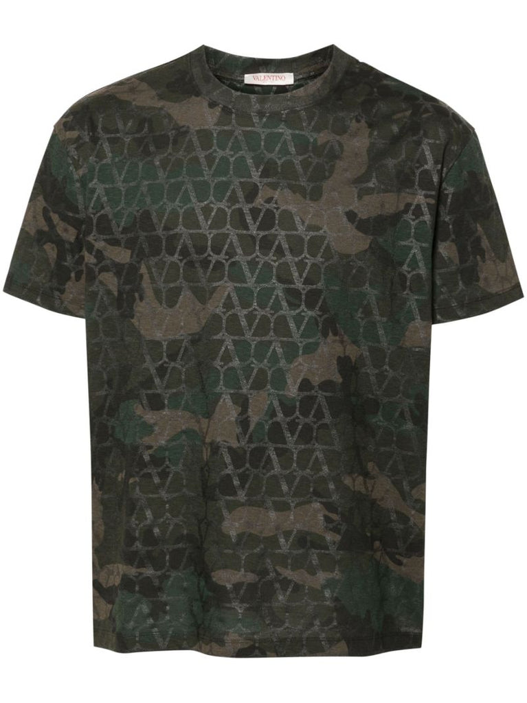 Toile Iconographe Camouflage-print T-shirt