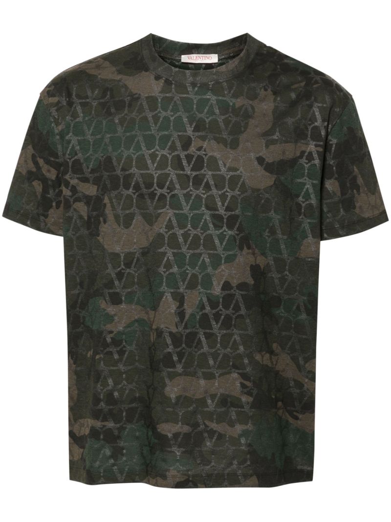 Toile Iconographe Camouflage-print T-shirt
