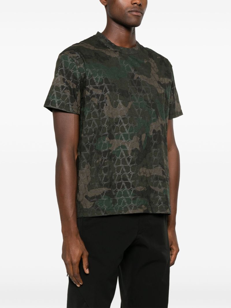 Toile Iconographe Camouflage-print T-shirt