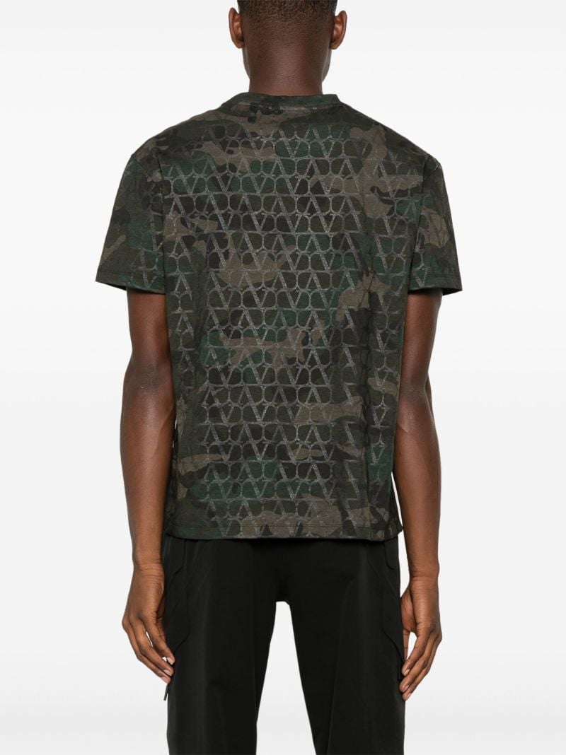 Toile Iconographe Camouflage-print T-shirt