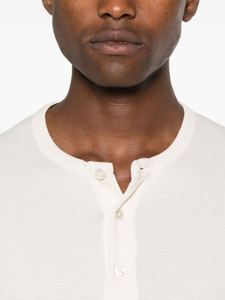 White Long-sleeve Lyocell T-shirt