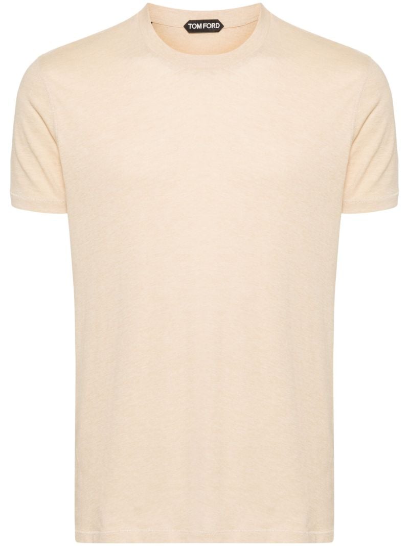 Neutral MÃ_x0083_Â©lange Short-sleeve Cotton T-shirt