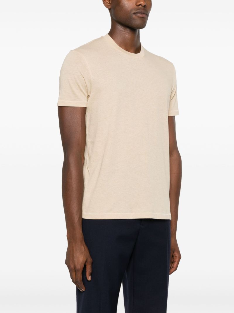 Neutral MÃ_x0083_Â©lange Short-sleeve Cotton T-shirt