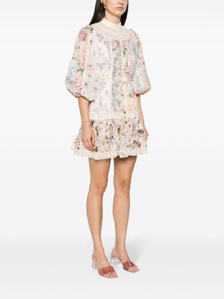 Multicolour Floral Cotton Dress