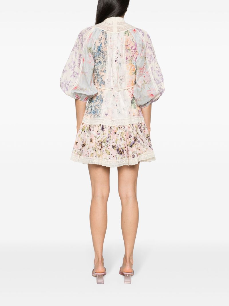Multicolour Floral Cotton Dress