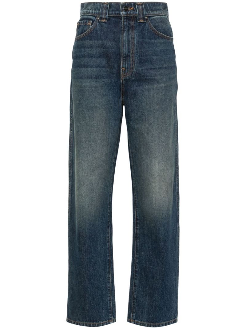 Blue Shalbi Tapered Jeans