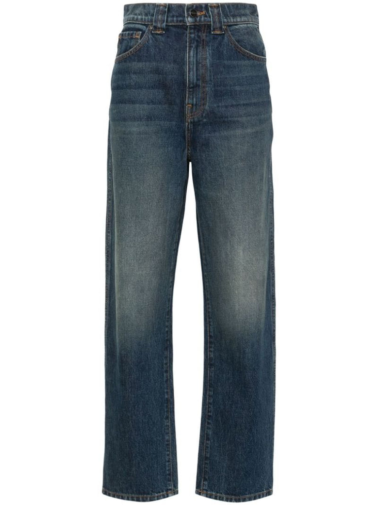 Blue Shalbi Tapered Jeans