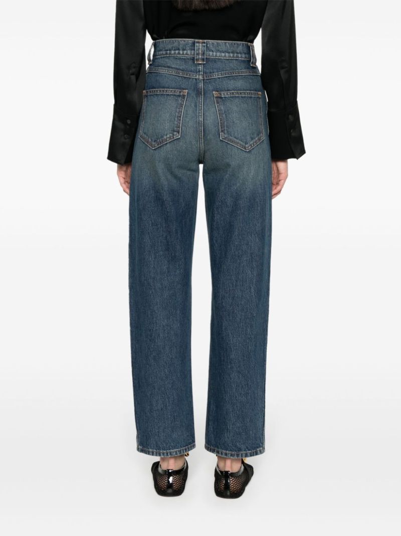 Blue Shalbi Tapered Jeans
