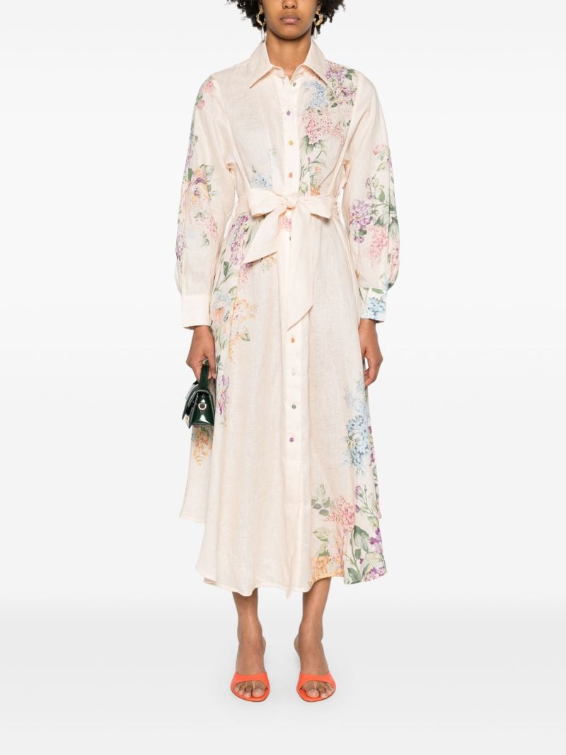 Halliday Tucked Shirtdress