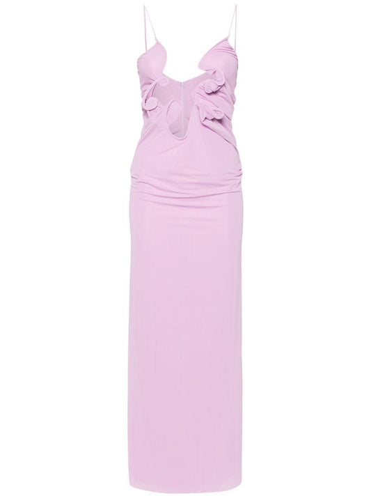Pink Molded Venus Sculpted Gown