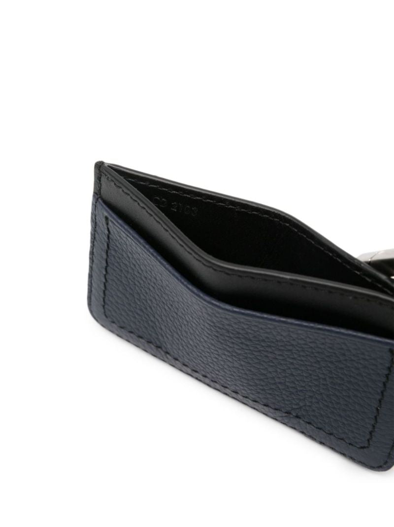 Black Le Porte-cartes Cuerda Leather Card Holder