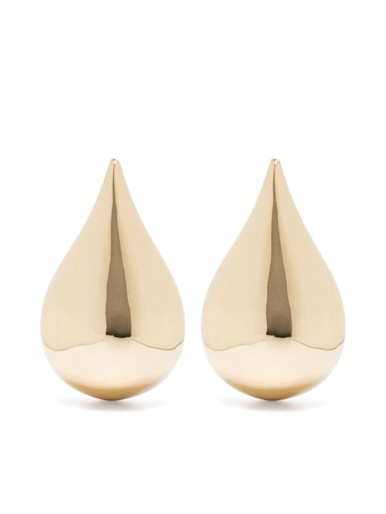 14k Yellow Gold Droplet Earrings