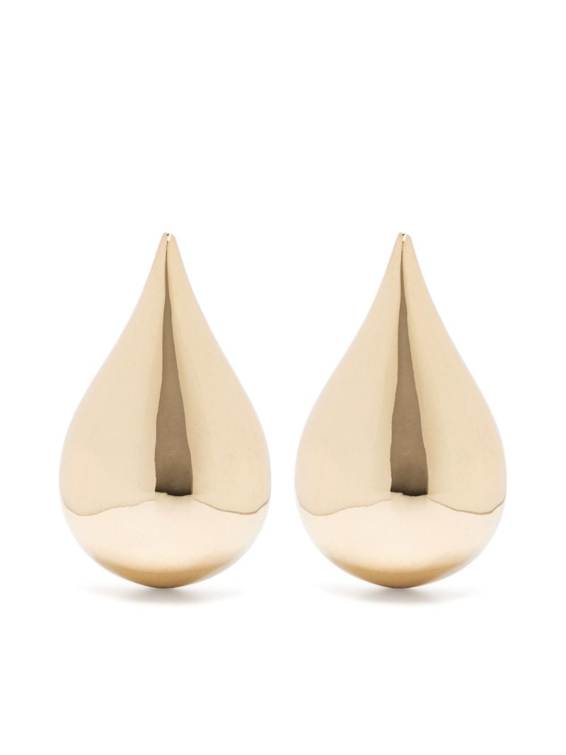 14k Yellow Gold Droplet Earrings