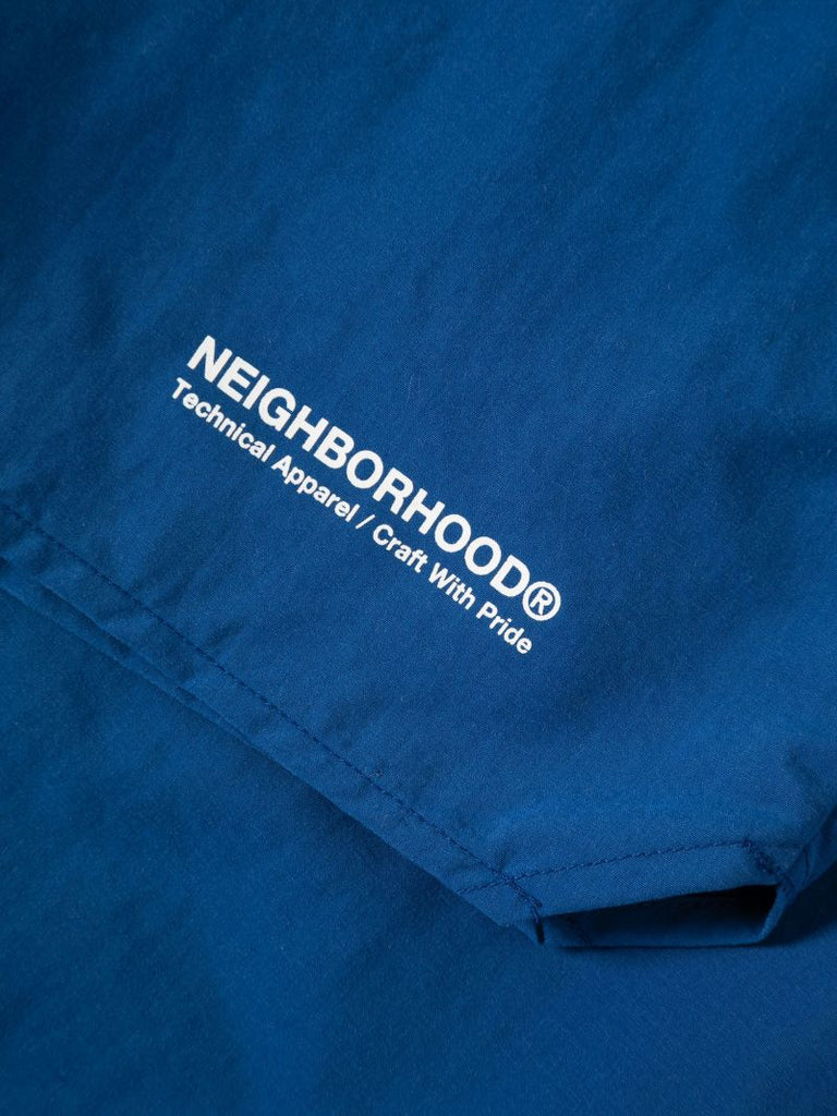 Blue Logo-print Swim Shorts