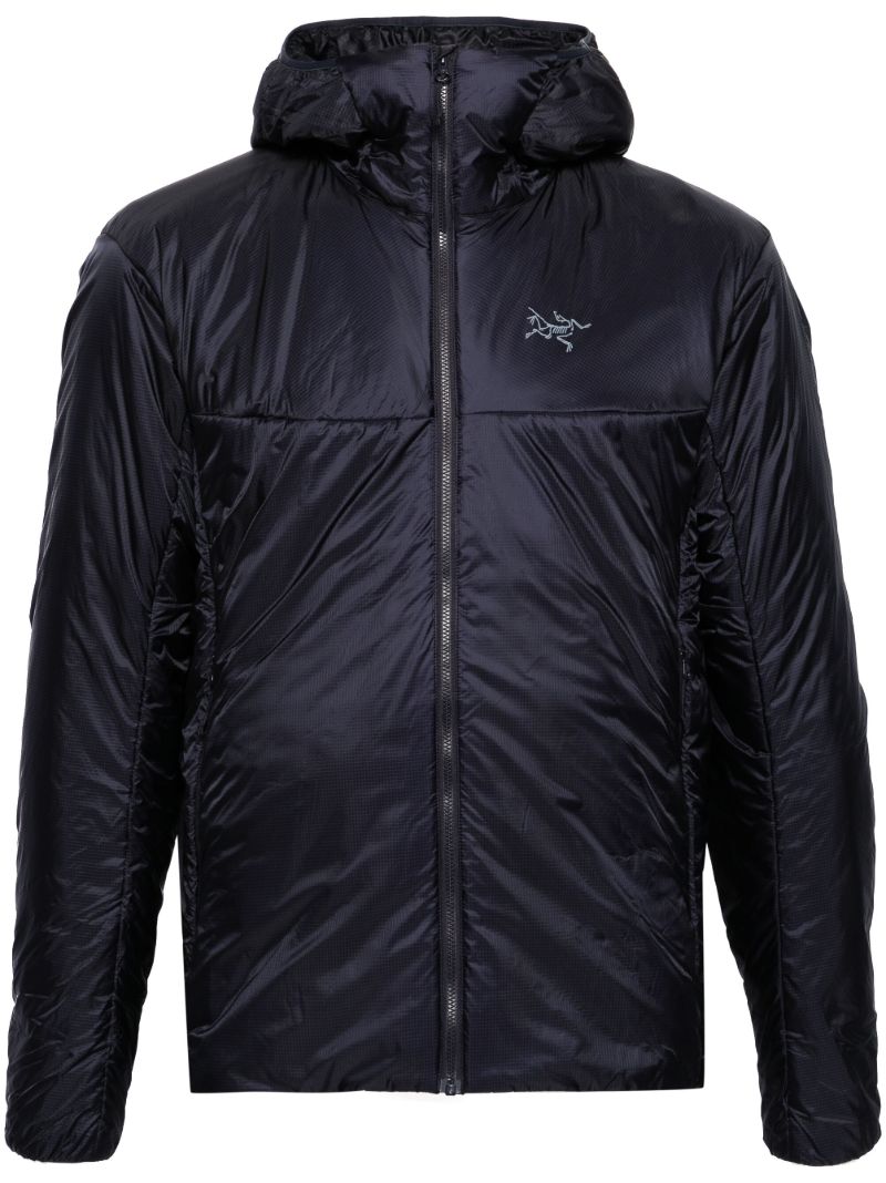 Blue Nuclei Padded Hooded Jacket