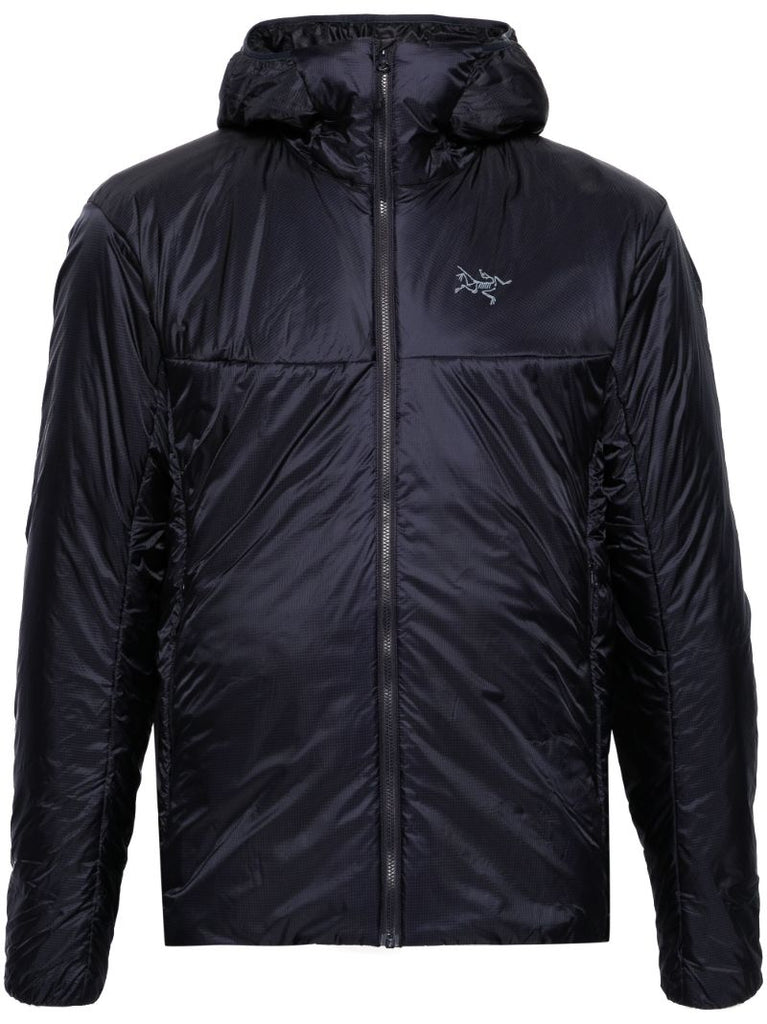 Blue Nuclei Padded Hooded Jacket