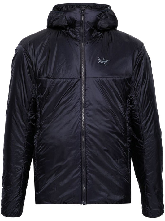 Blue Nuclei Padded Hooded Jacket