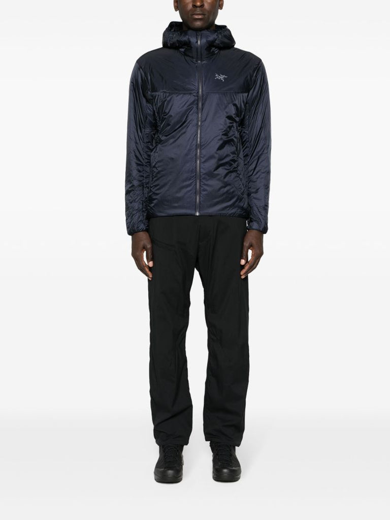 Blue Nuclei Padded Hooded Jacket