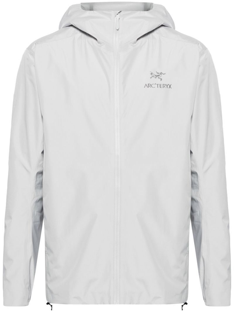 White Atom Sl Hooded Climbing Jacket