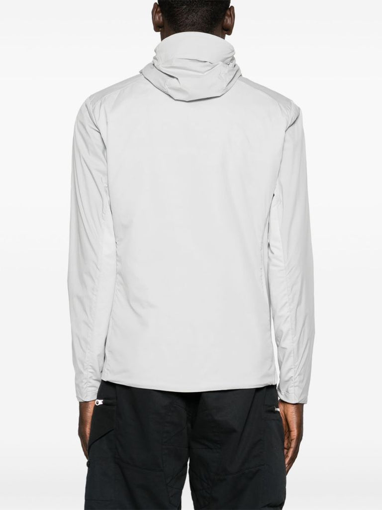 White Atom Sl Hooded Climbing Jacket