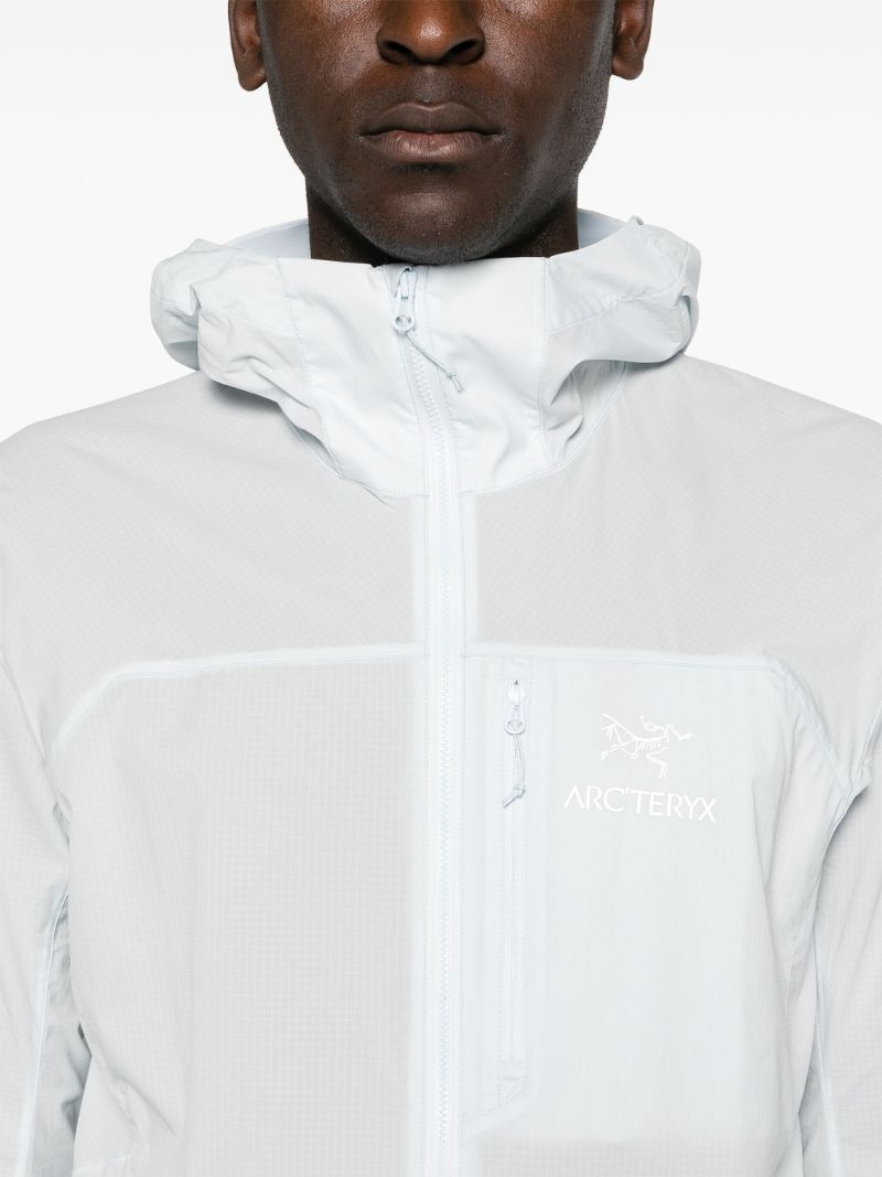 Blue Squamish Hooded Climbing Jacket