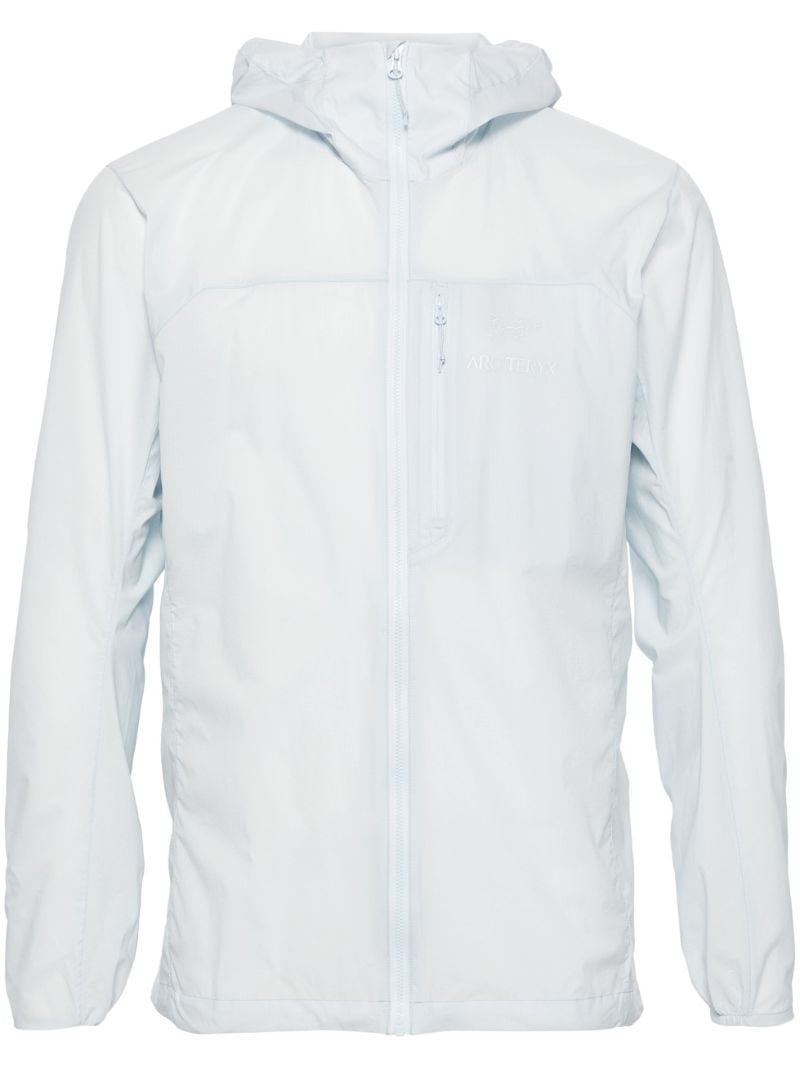 Blue Squamish Hooded Climbing Jacket