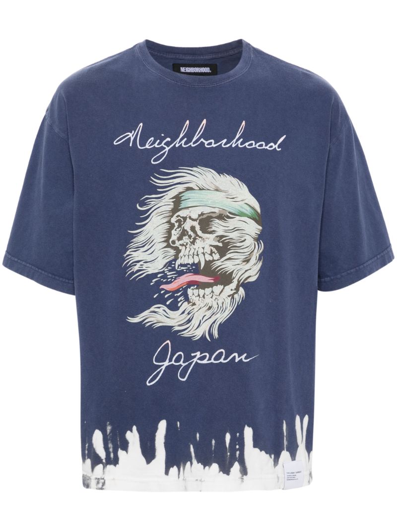 Blue Savage Cotton T-shirt