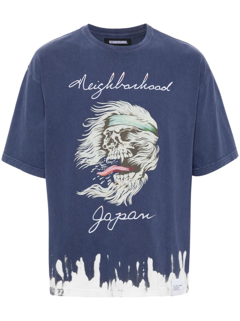Blue Savage Cotton T-shirt