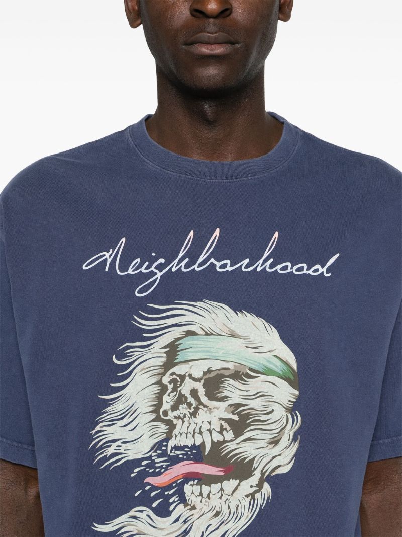 Blue Savage Cotton T-shirt