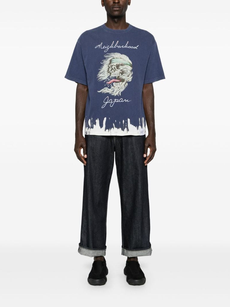 Blue Savage Cotton T-shirt