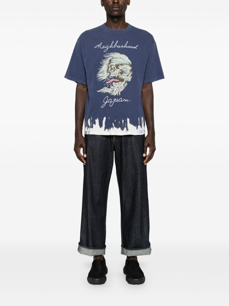 Blue Savage Cotton T-shirt