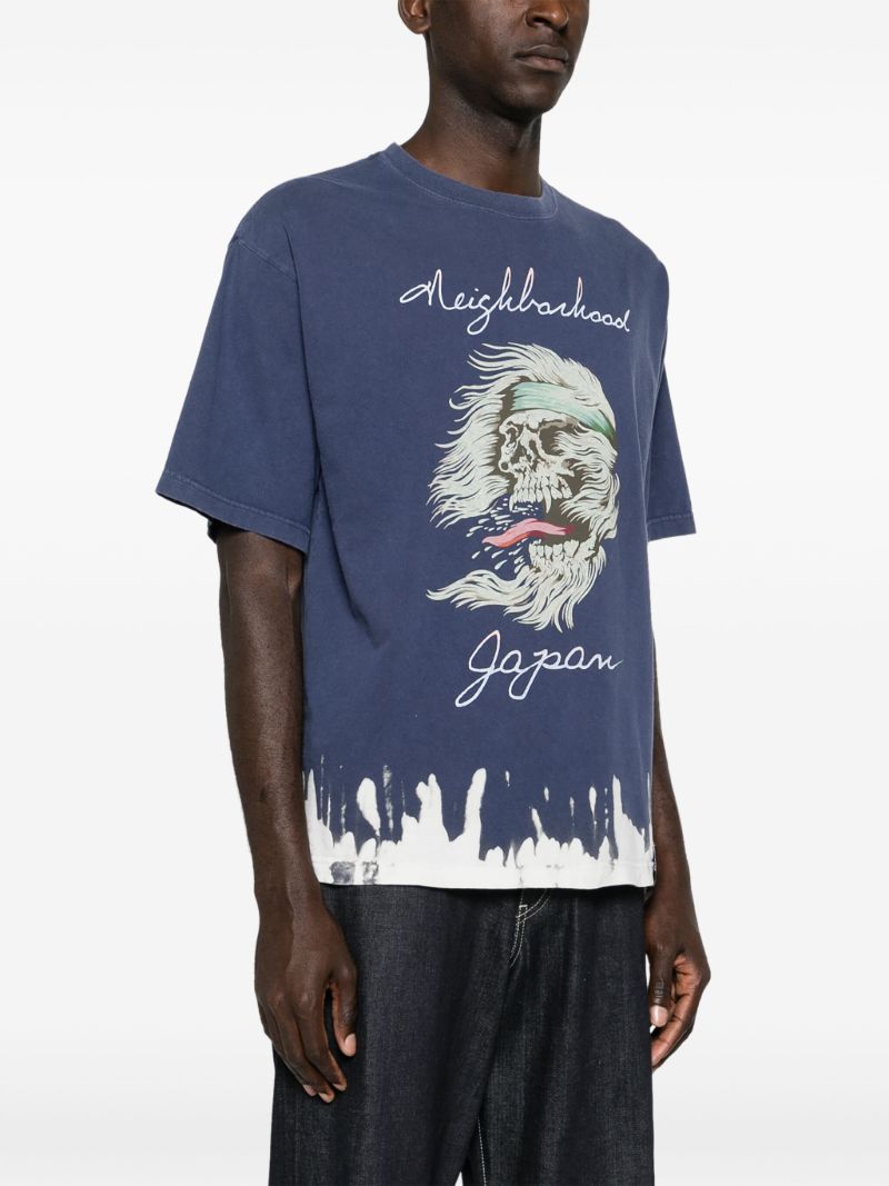 Blue Savage Cotton T-shirt