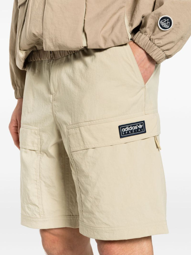 Neutral Rossendale Track Shorts