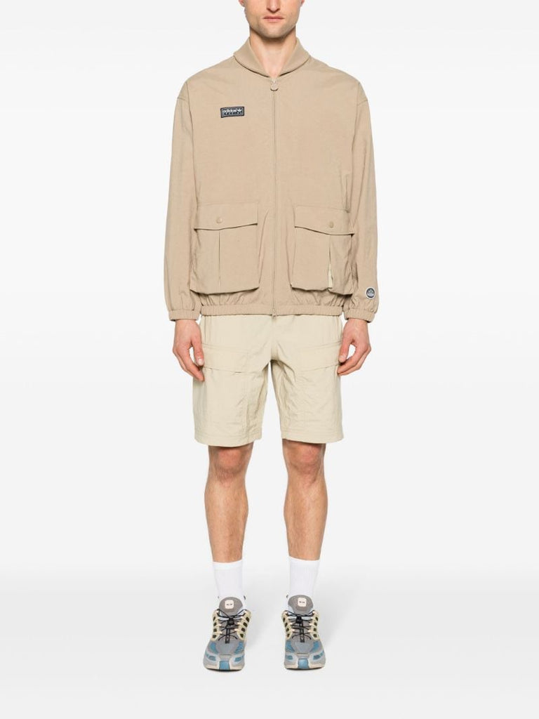 Neutral Rossendale Track Shorts