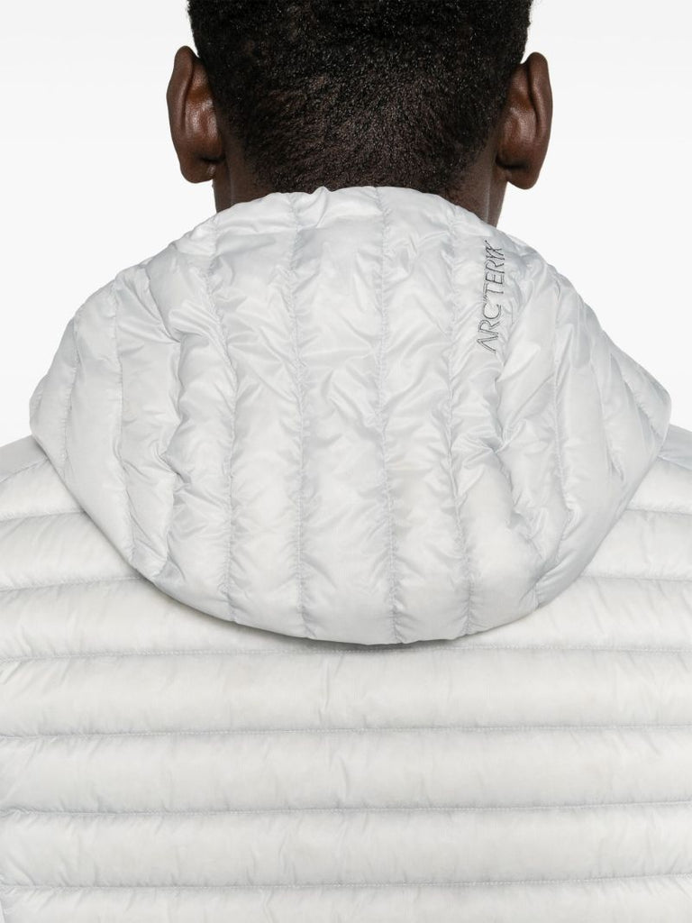 Grey Cerium Padded Hybrid Jacket