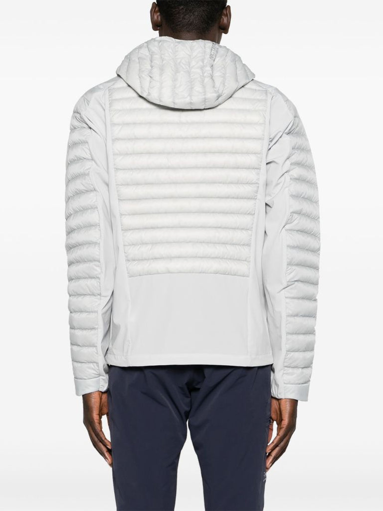Grey Cerium Padded Hybrid Jacket