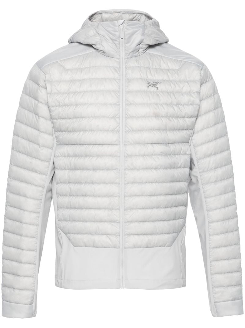 Grey Cerium Padded Hybrid Jacket