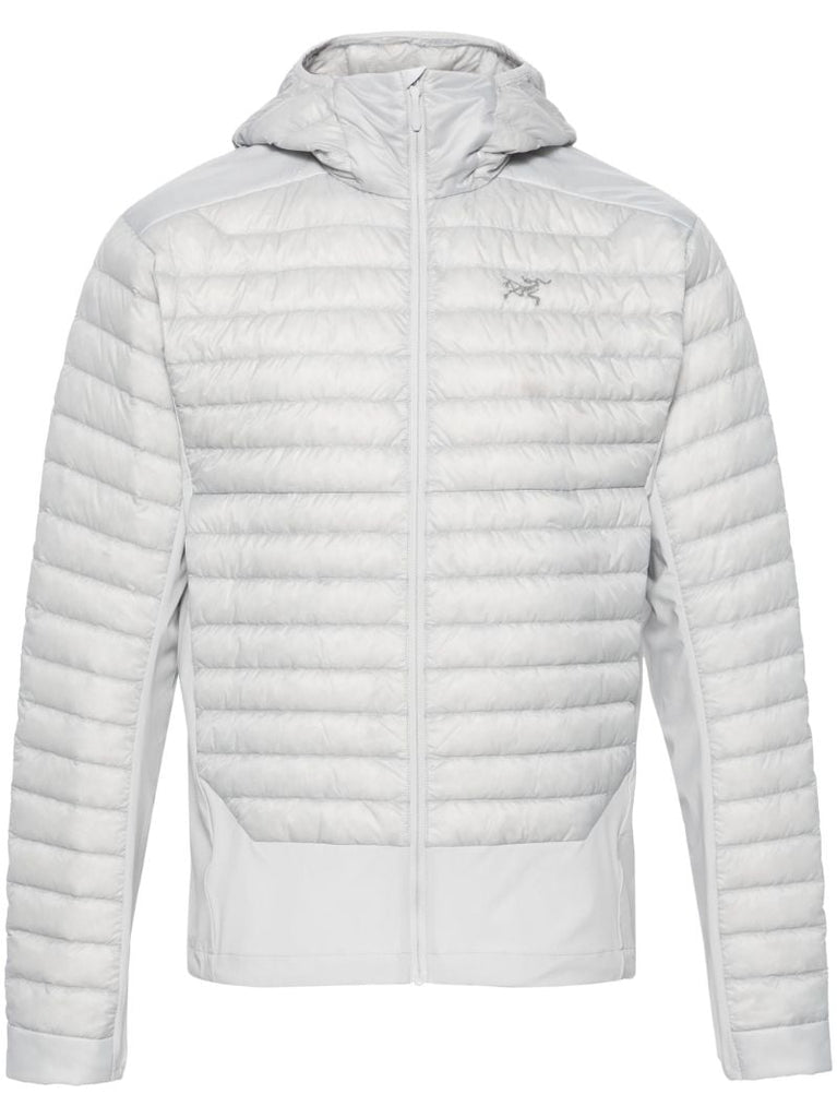 Grey Cerium Padded Hybrid Jacket