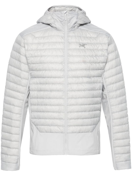 Grey Cerium Padded Hybrid Jacket