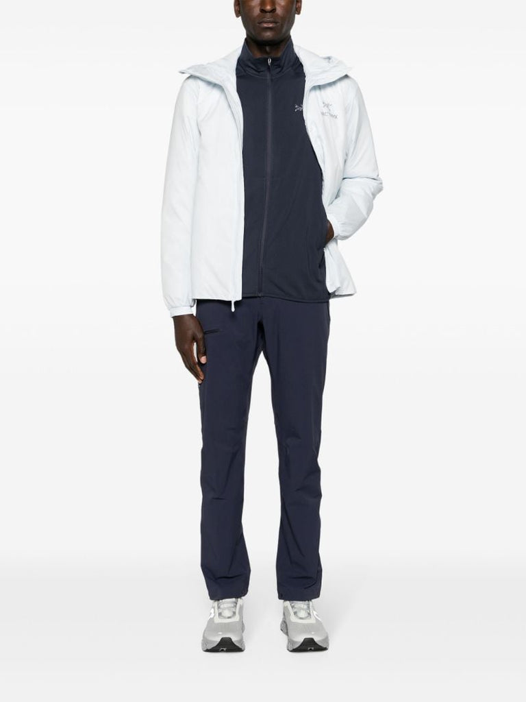 Blue Atom Hooded Climbing Jacket