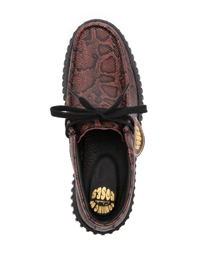 Brown Lace-up Ankle Boots