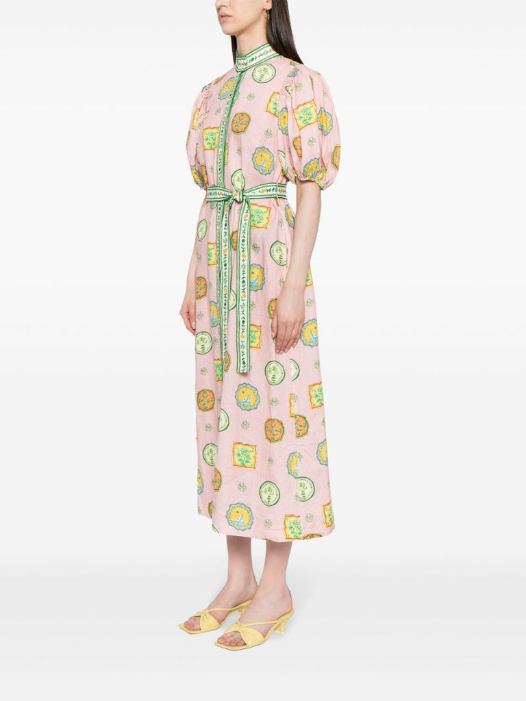 Pink Porcelain Shirtdress