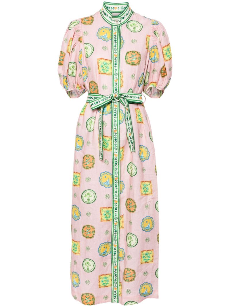 Pink Porcelain Shirtdress