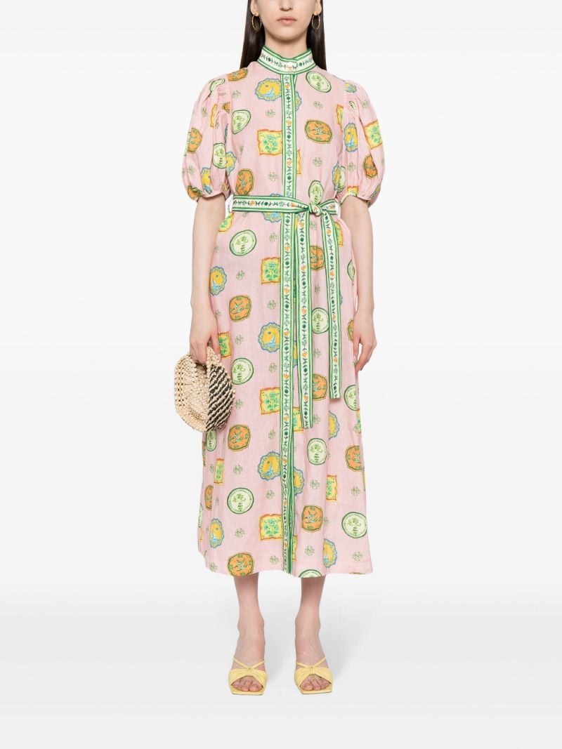 Pink Porcelain Shirtdress