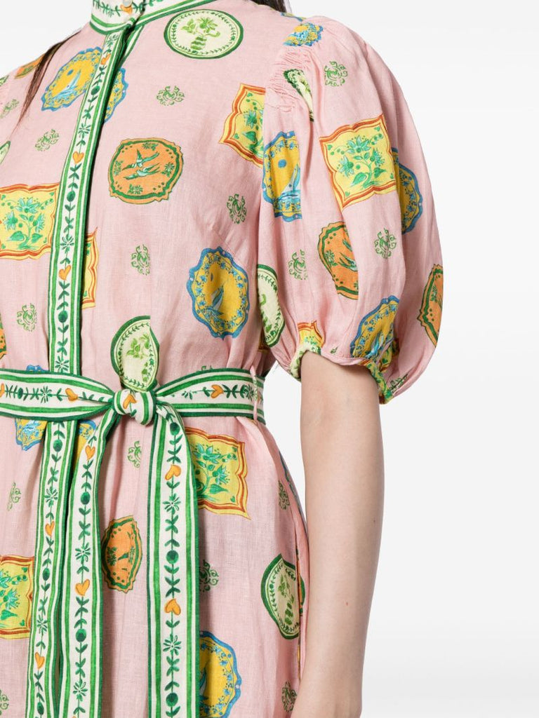 Pink Porcelain Shirtdress