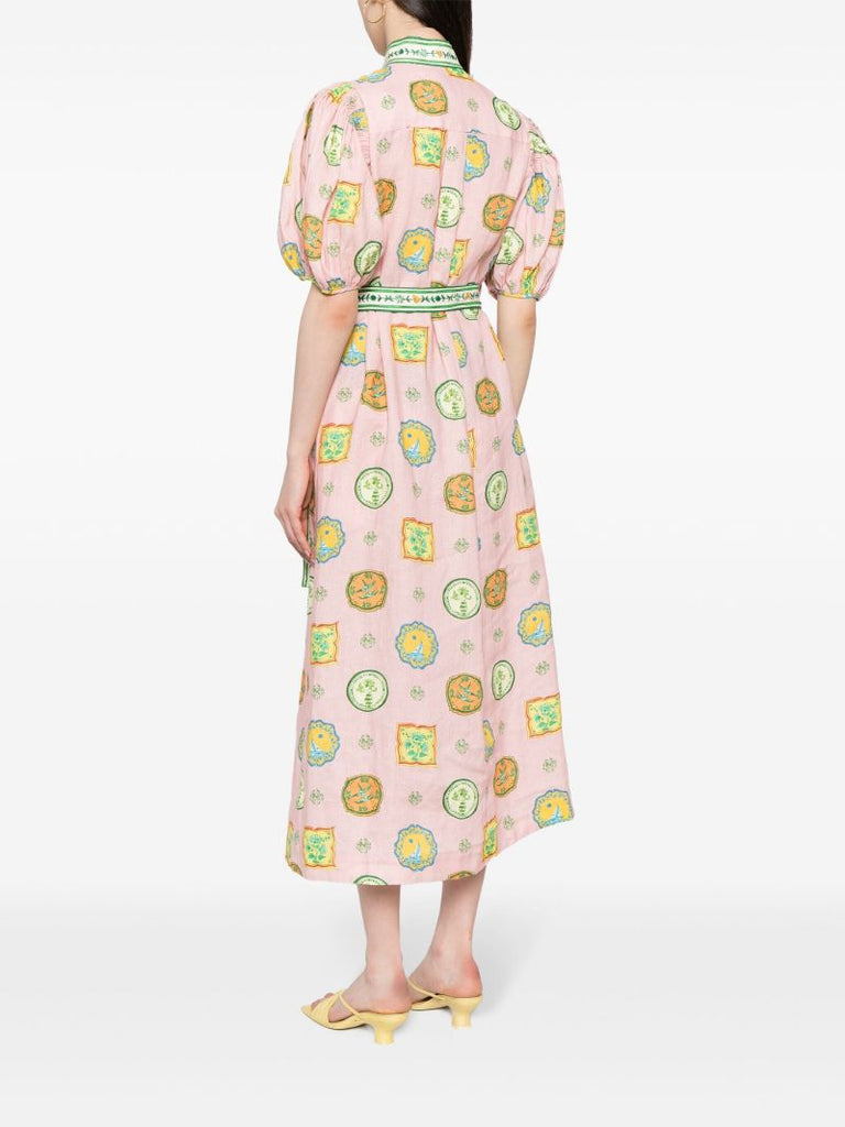 Pink Porcelain Shirtdress