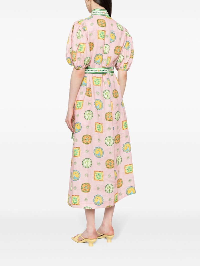 Pink Porcelain Shirtdress