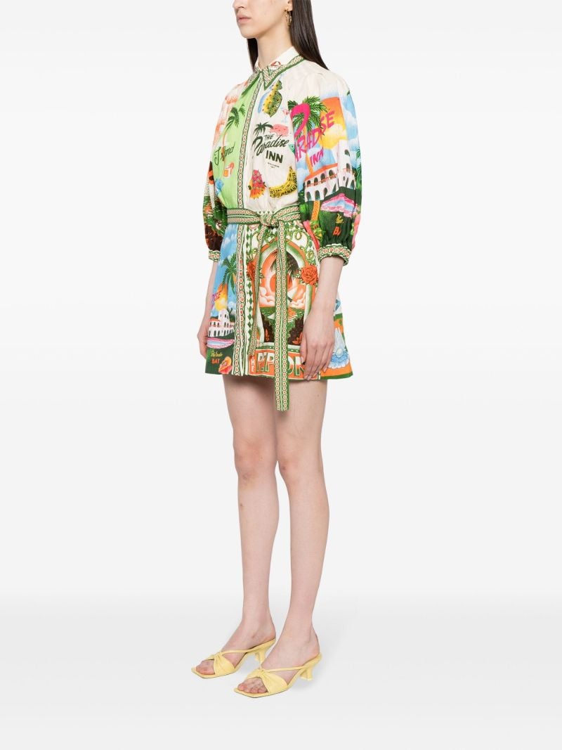 Multicolour Paradiso Mini Dress