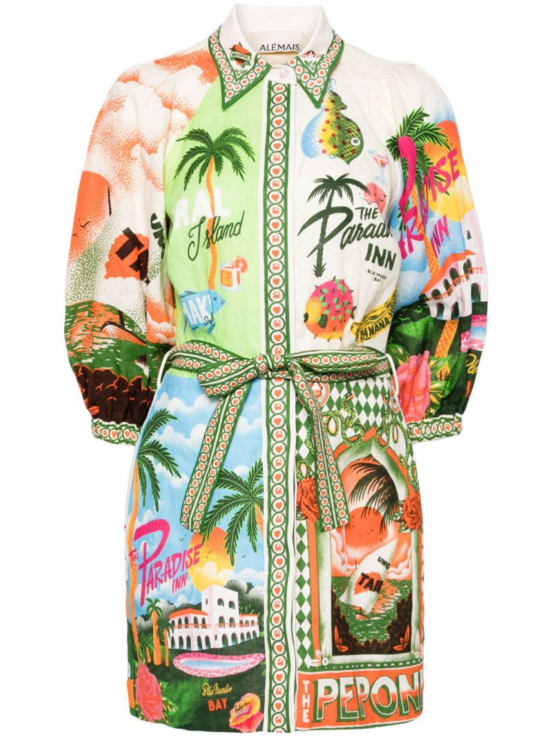 Multicolour Paradiso Mini Dress